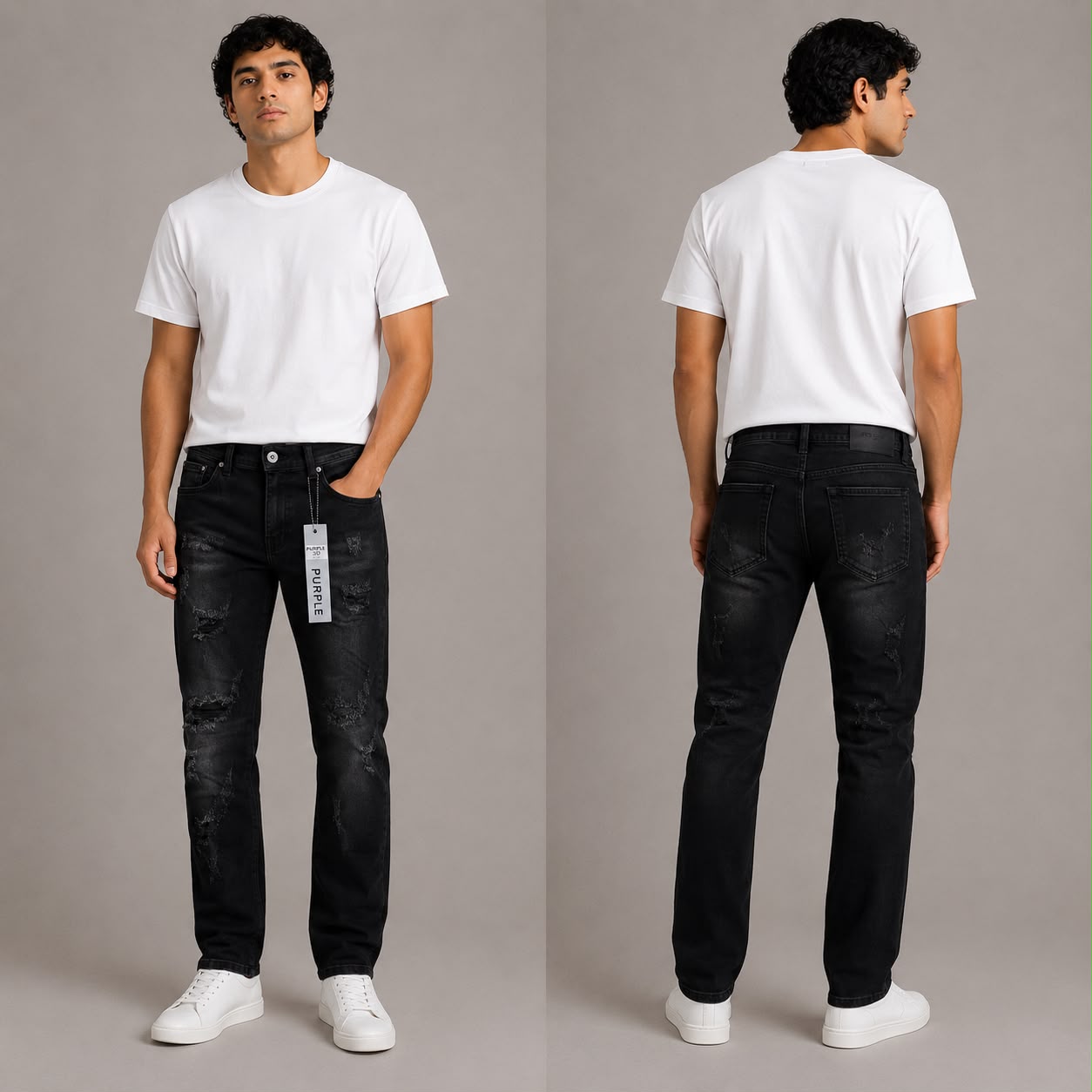JEAN PURPLE NEGRO OSCURO
