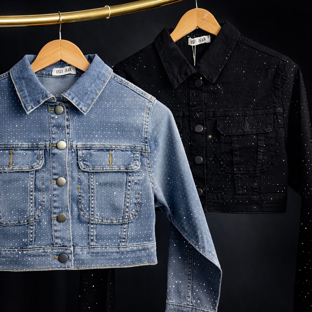 Chaqueta de Jean Brillante