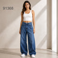 JEAN TIPO BAGGY EFECTO LINEA