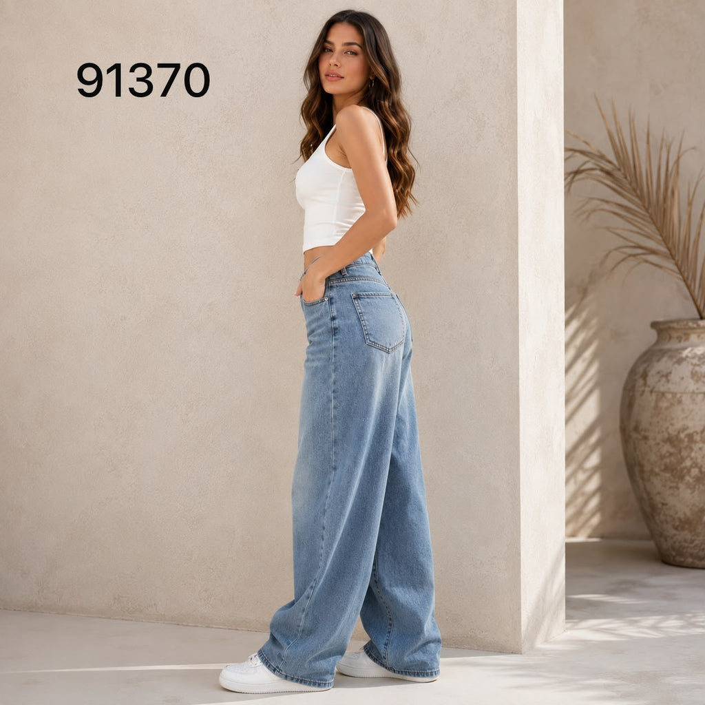 JEAN TIPO BAGGY AZUL