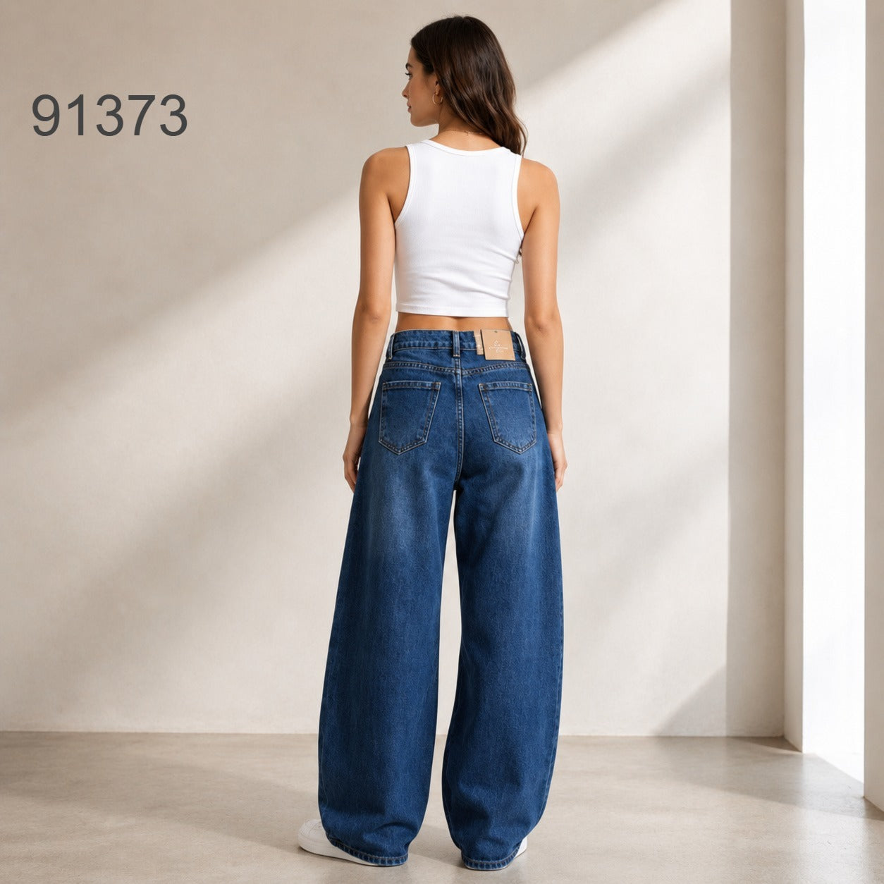 JEAN TIPO BAGGY AZUL OSCURO