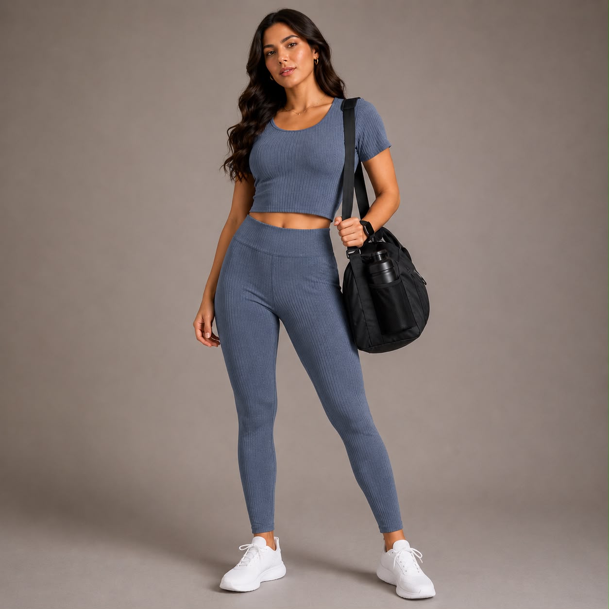 SET DEPORTIVO DOS PIEZAS CUELLO REDONDO