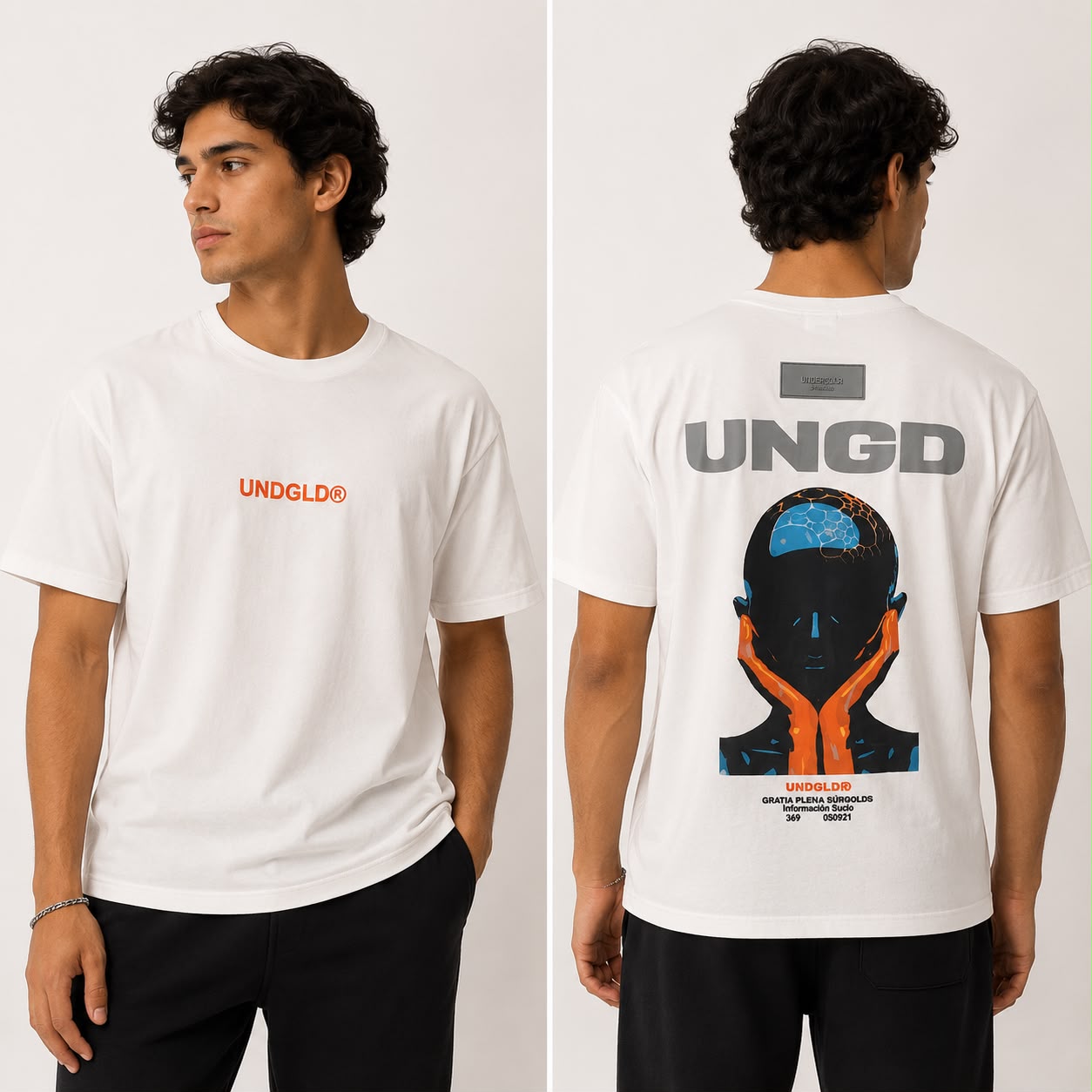 CAMISETA UNDERGOLD ROSTRO