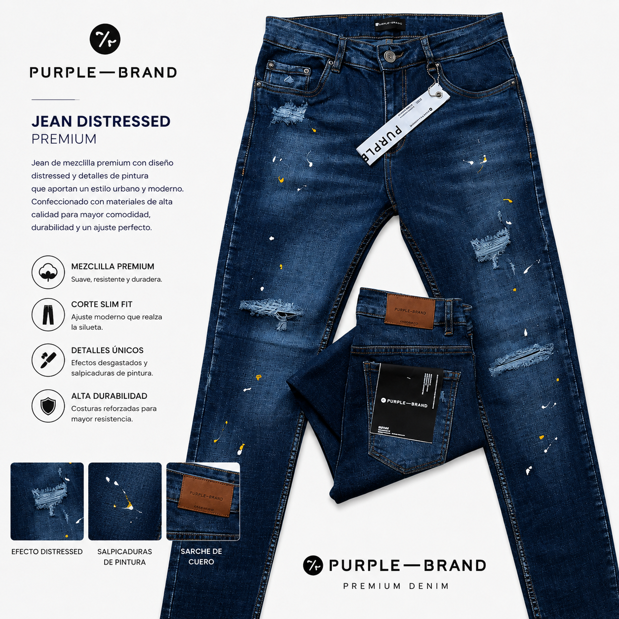 JEAN CABALLERO PURPLE BRAND