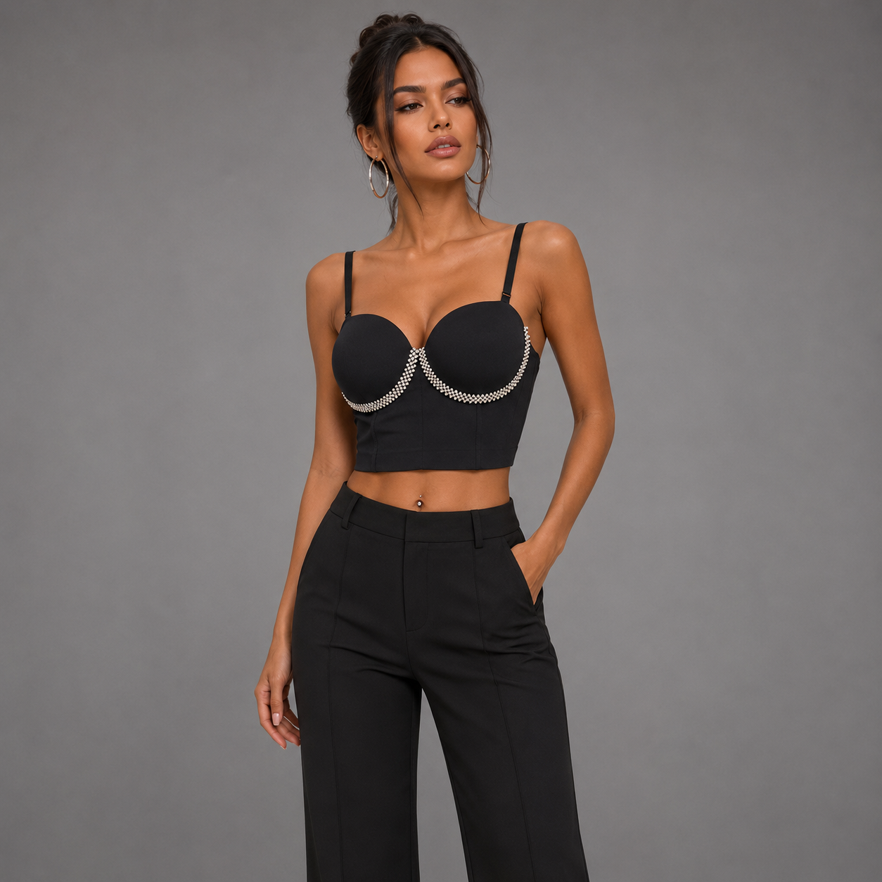 CORSET CON BRILLOS