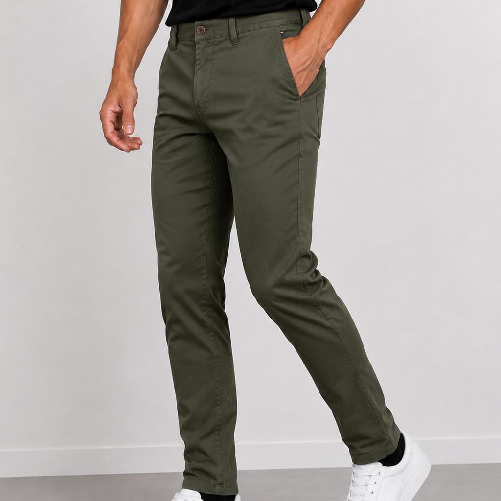 PANTALON DRIL CABALLERO TOMMY HILFIGER