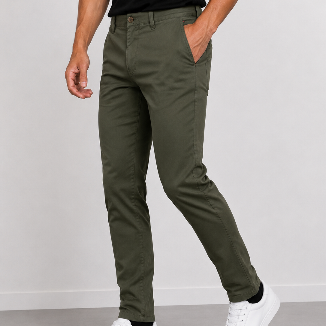 PANTALON DRIL CABALLERO TOMMY HILFIGER