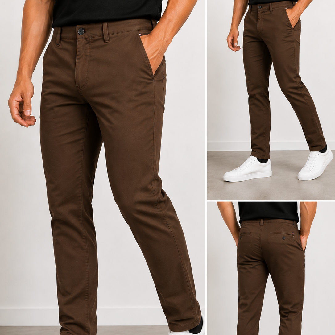 PANTALON DRIL CABALLERO TOMMY HILFIGER