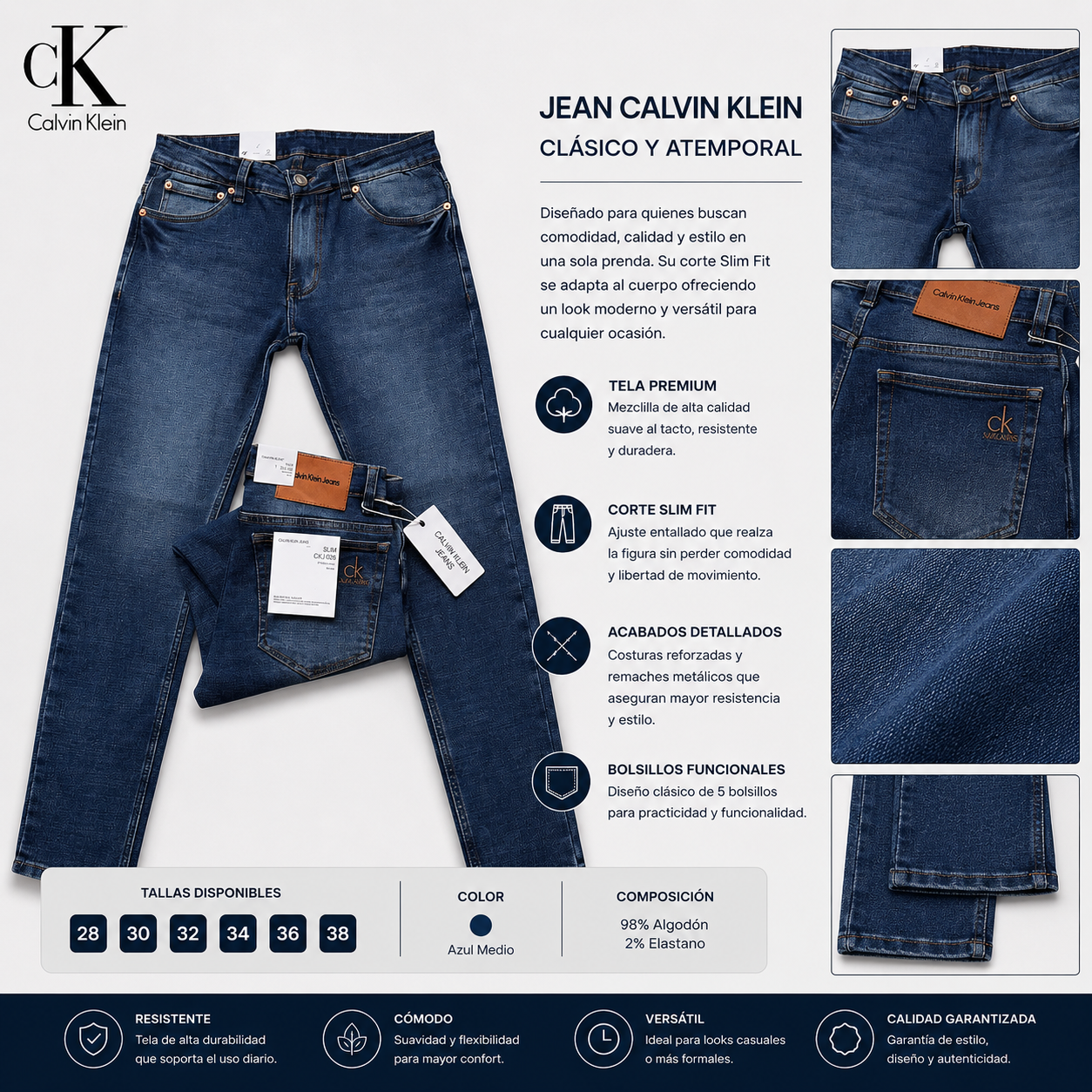 JEAN CABALLERO CALVIN KLEIN