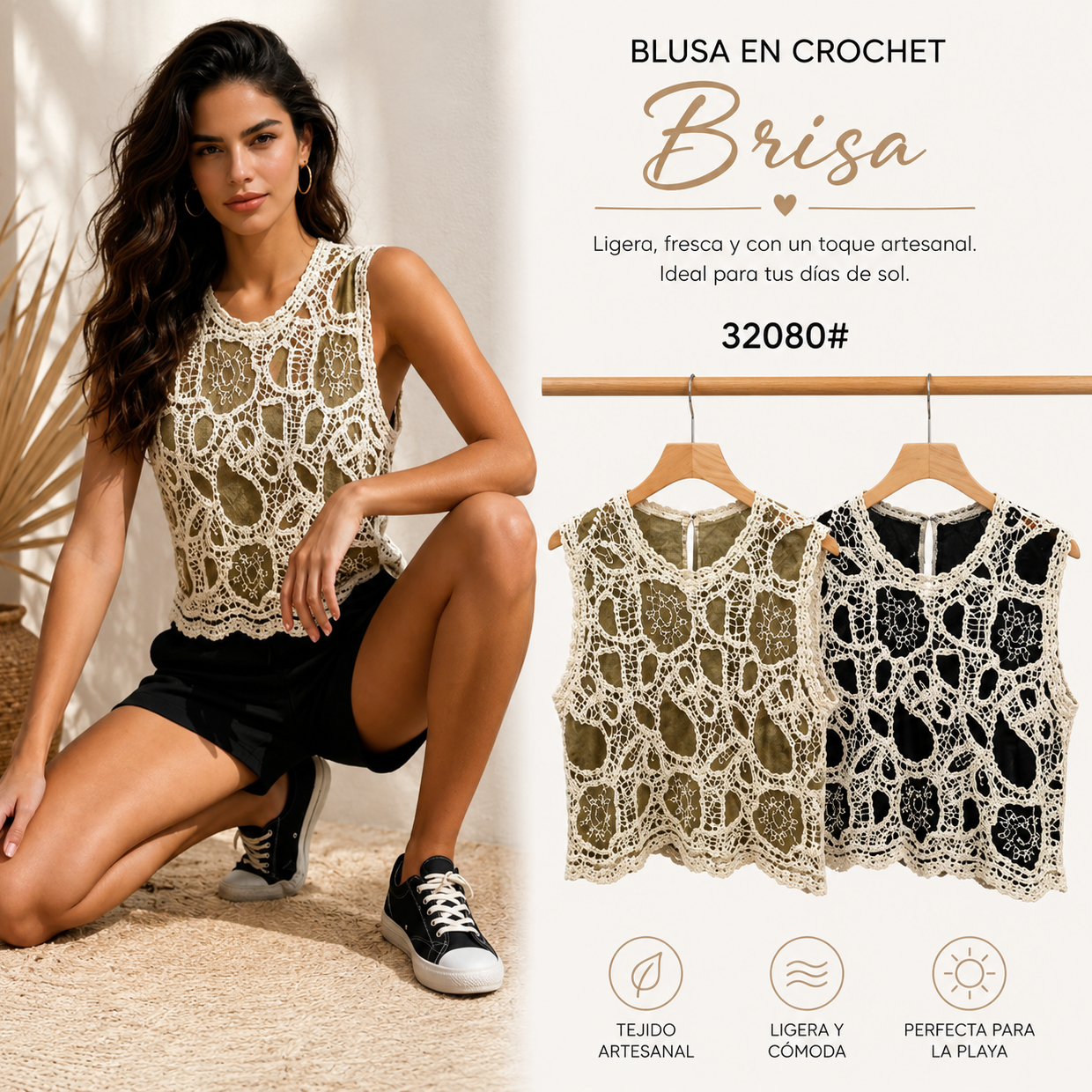 BLUSA EN CROCHET BRISA