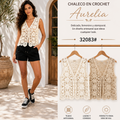 CHALECO EN CROCHET AURELIA