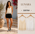 BLUSA DE TIRANTES CROCHET LUNARA