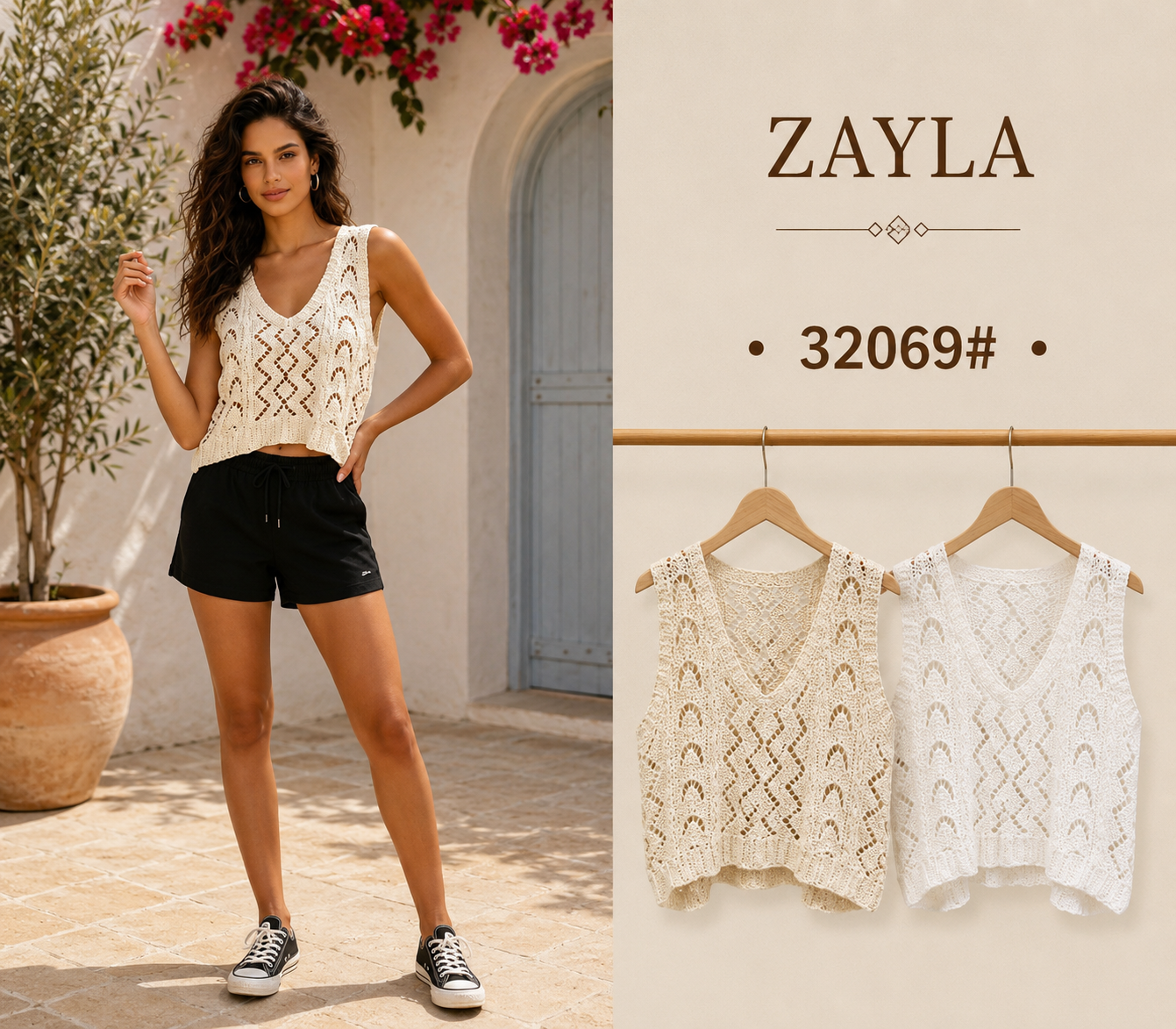 BLUSA EN CROCHET ZAYLA