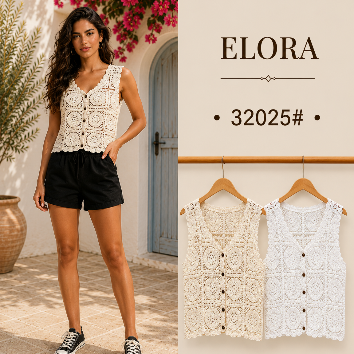 CHALECO CROCHET ELORA