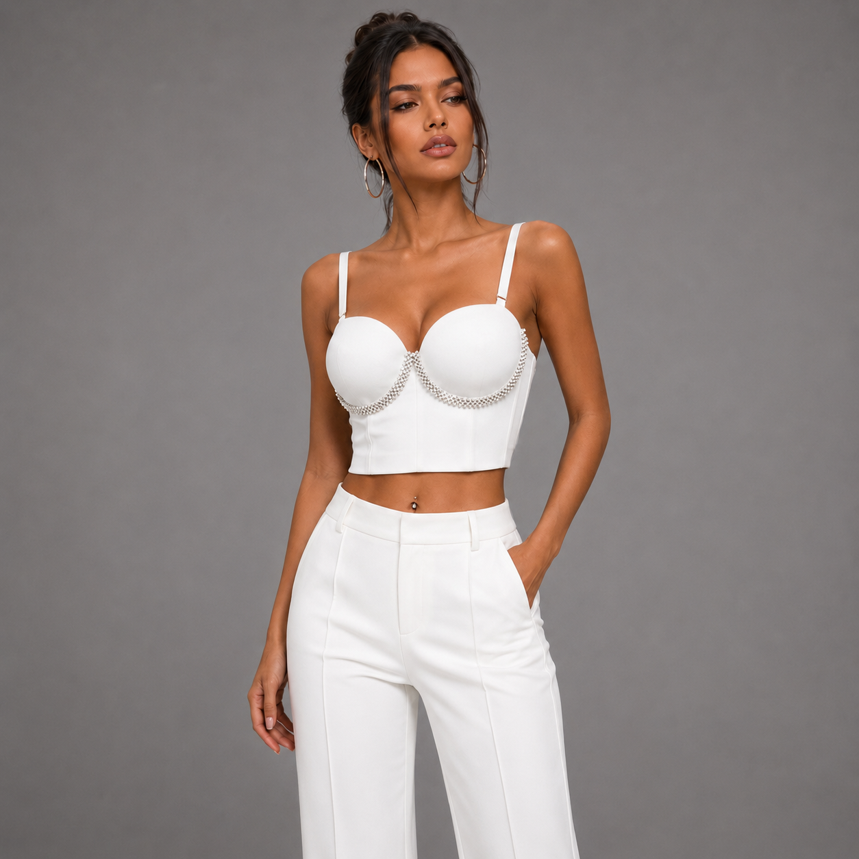 CORSET CON BRILLOS