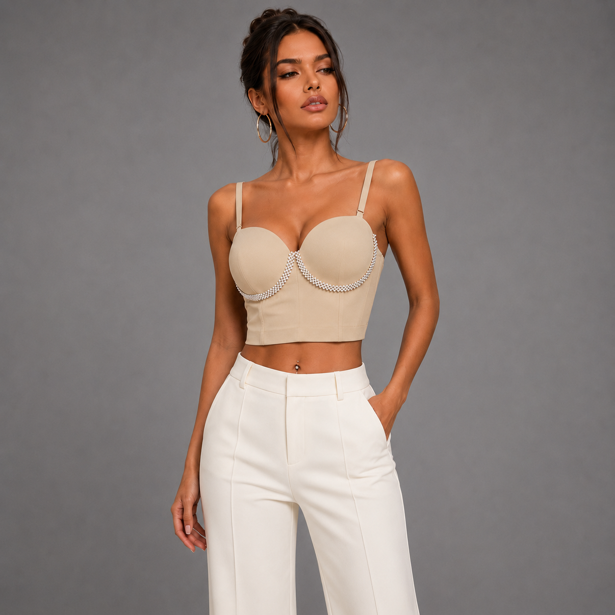 CORSET CON BRILLOS