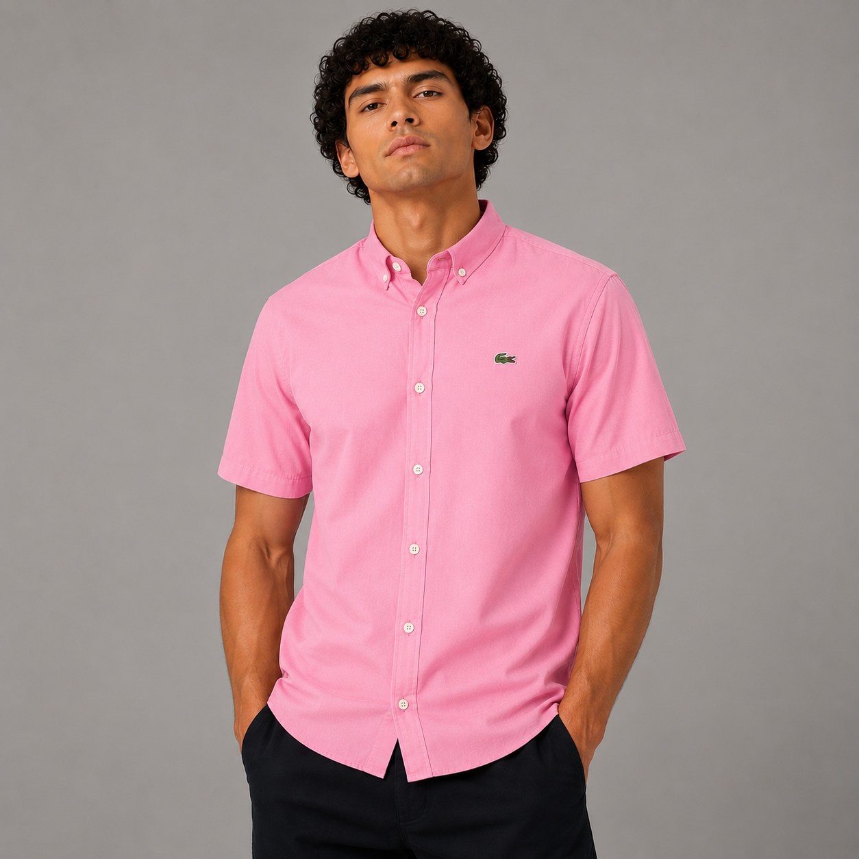 CAMISA MANGA CORTA LACOSTE