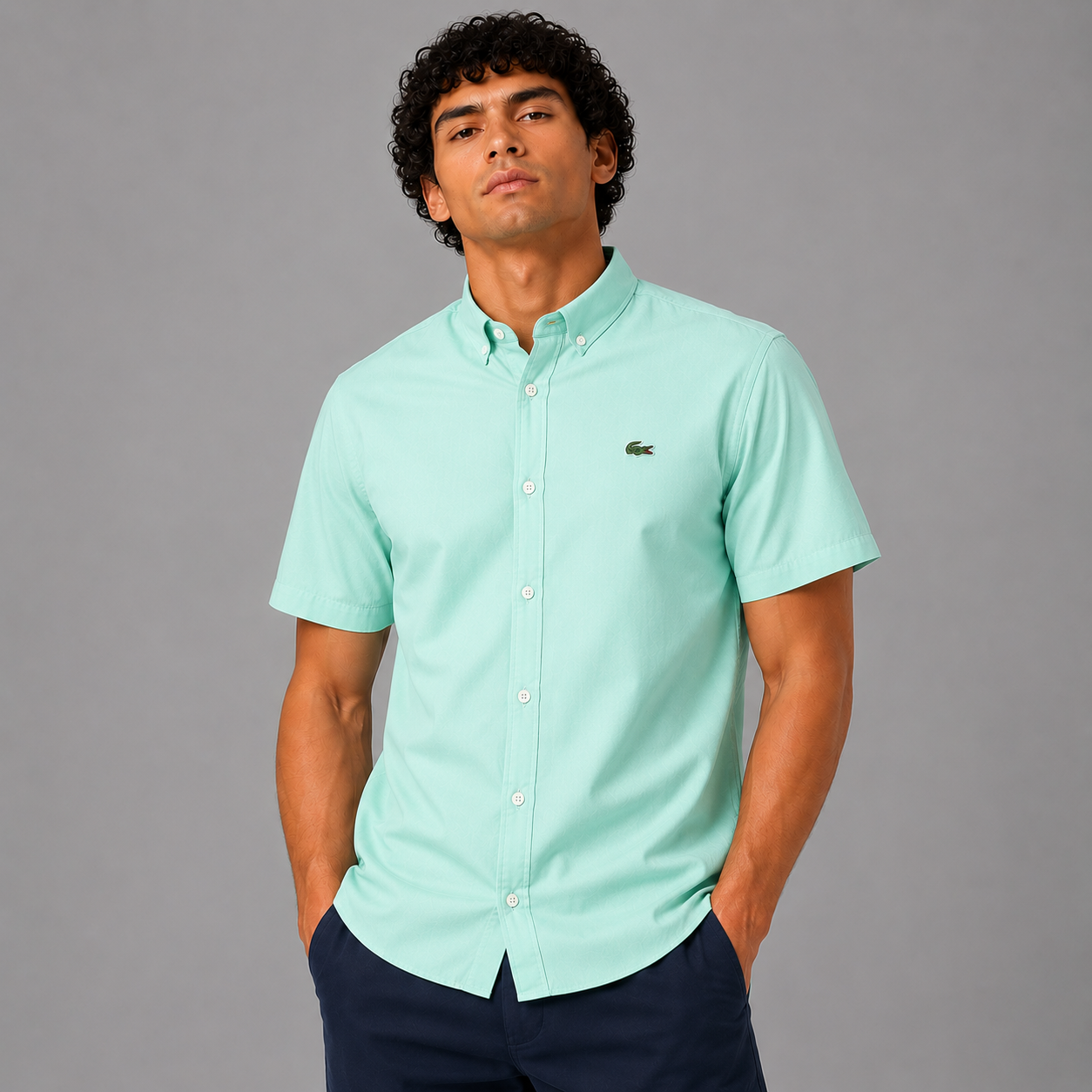 CAMISA MANGA CORTA LACOSTE