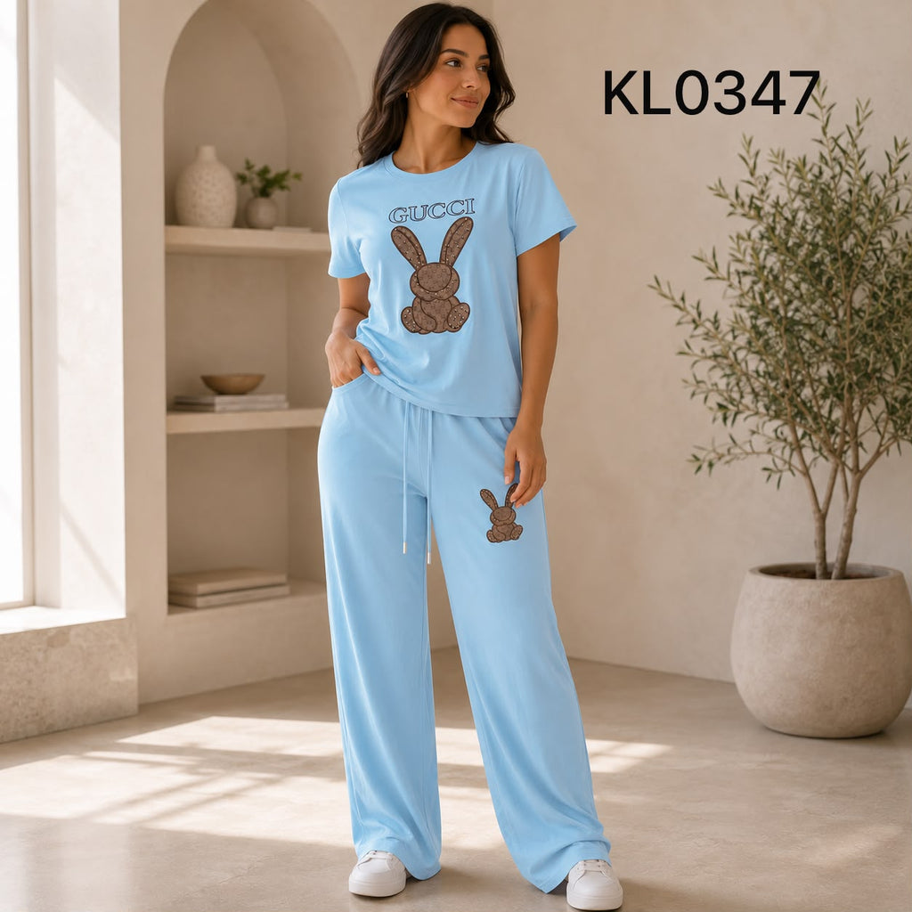 SET DOS PIEZAS CONEJO GUCCI