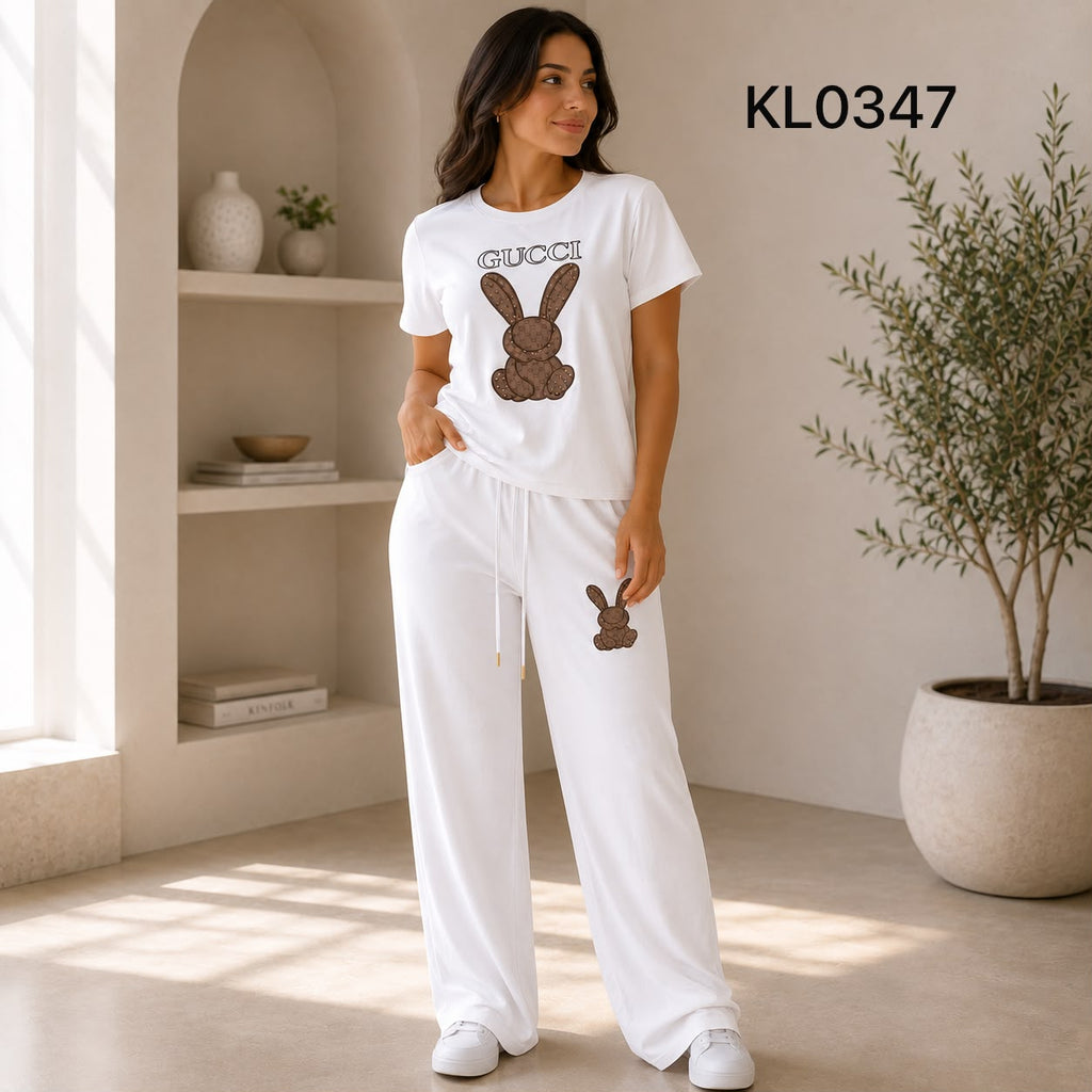 SET DOS PIEZAS CONEJO GUCCI