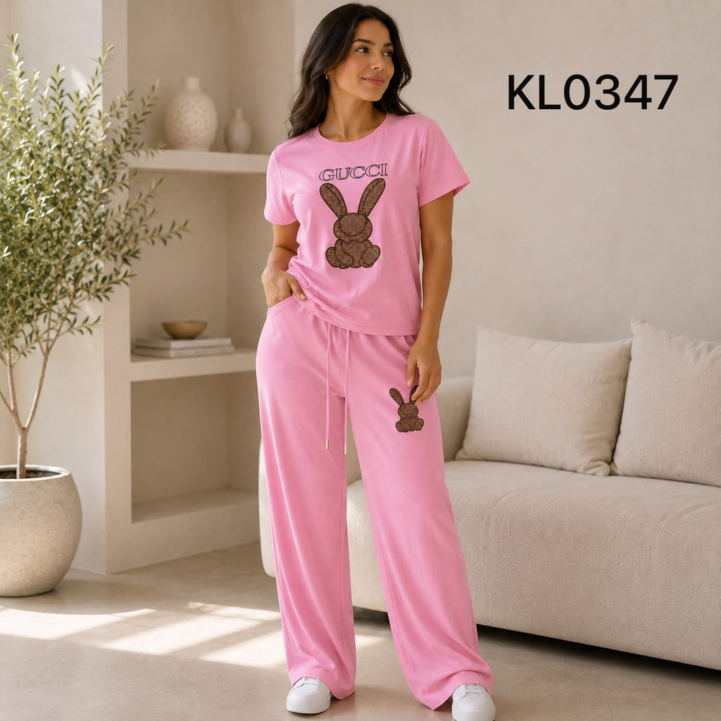 SET DOS PIEZAS CONEJO GUCCI