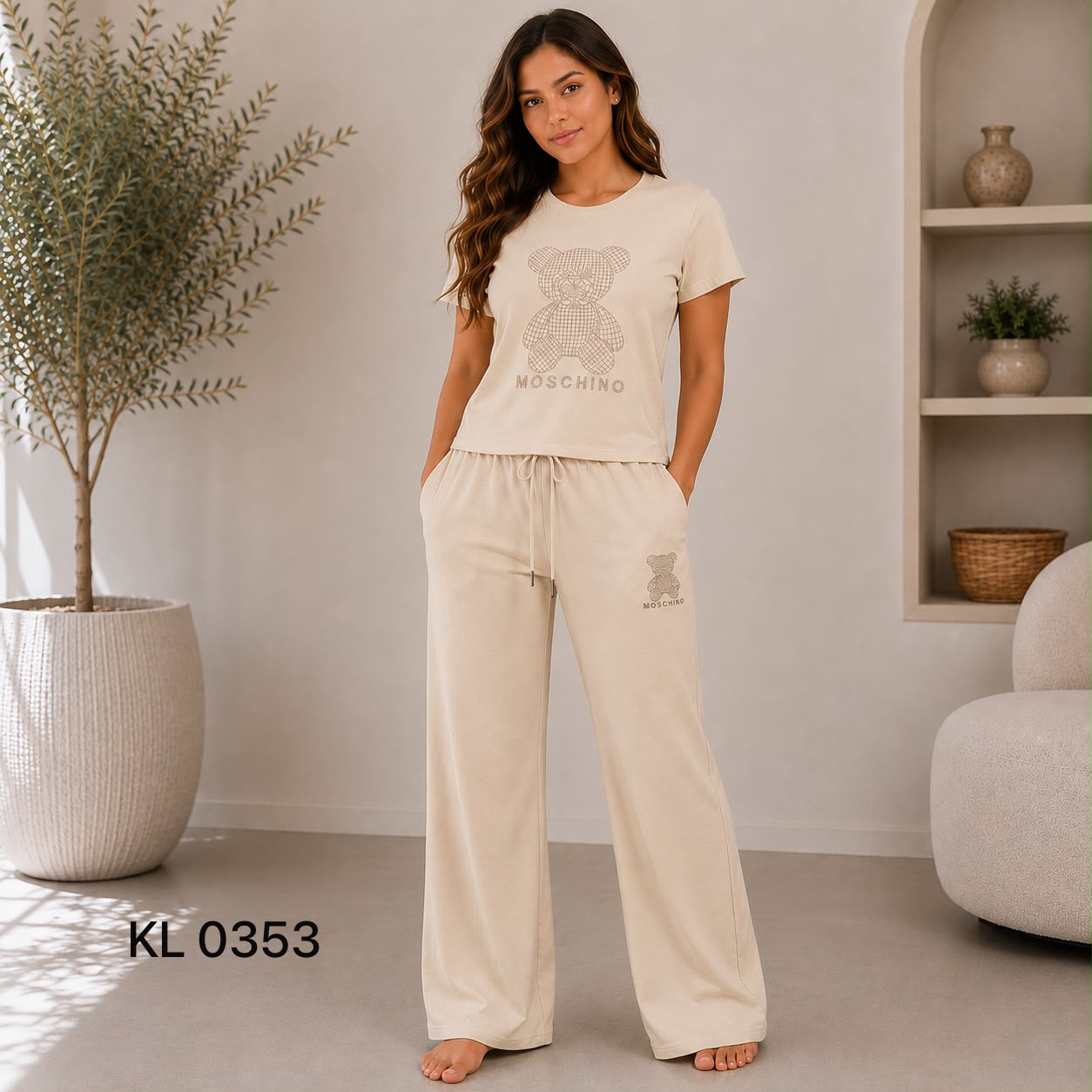 CONJUNTO OSO MOSCHINO