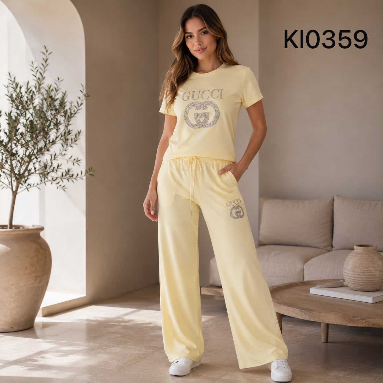 CONJUNTO GUCCI DE BRILLOS