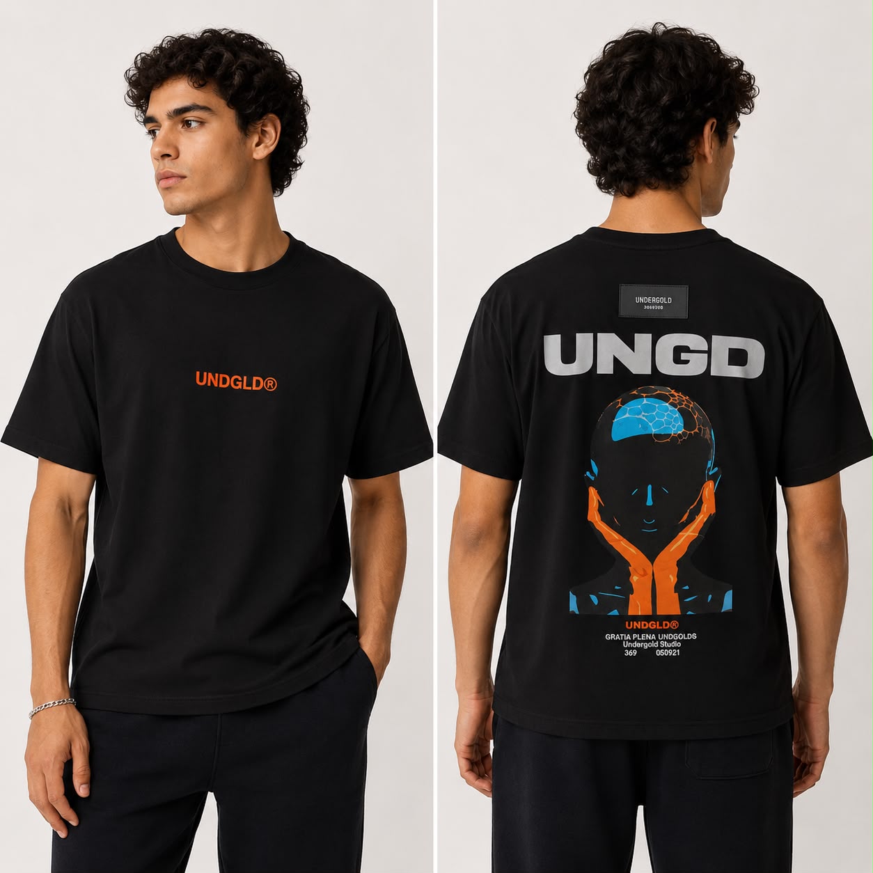 CAMISETA UNDERGOLD ROSTRO