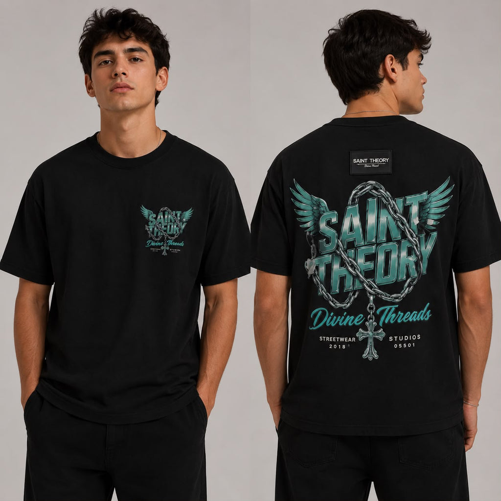CAMISETA SAINT THEORY DIVINE STREETWEAR