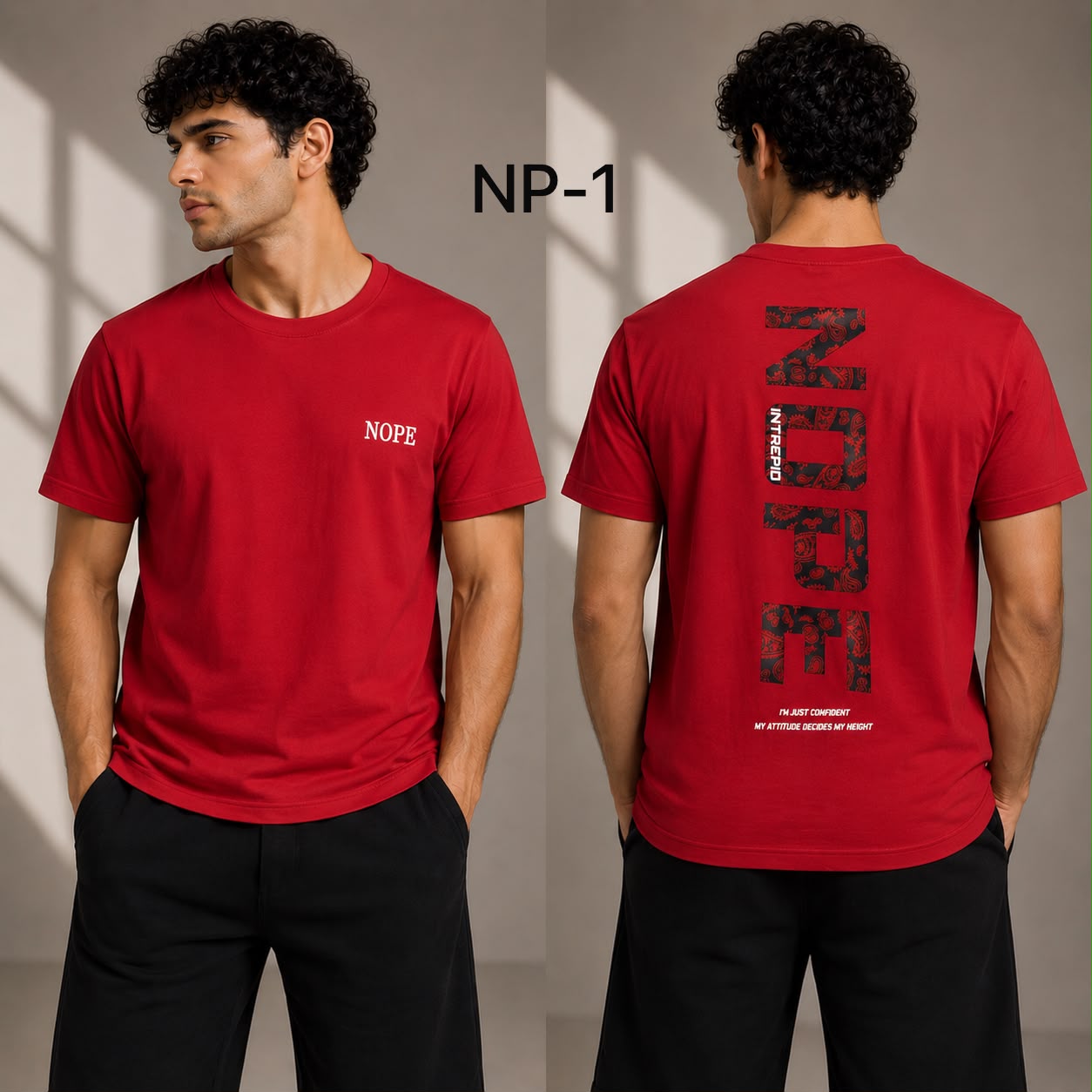CAMISETA NOPE BASICA