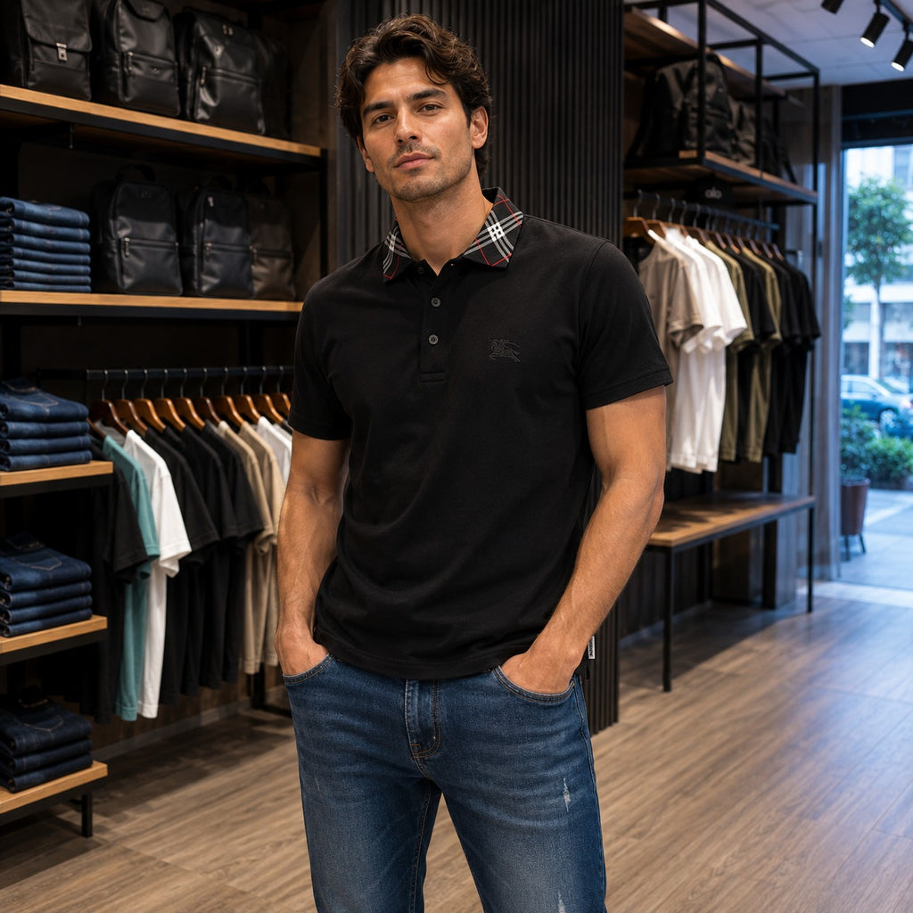 CAMISETA POLO TIPO GUCCI
