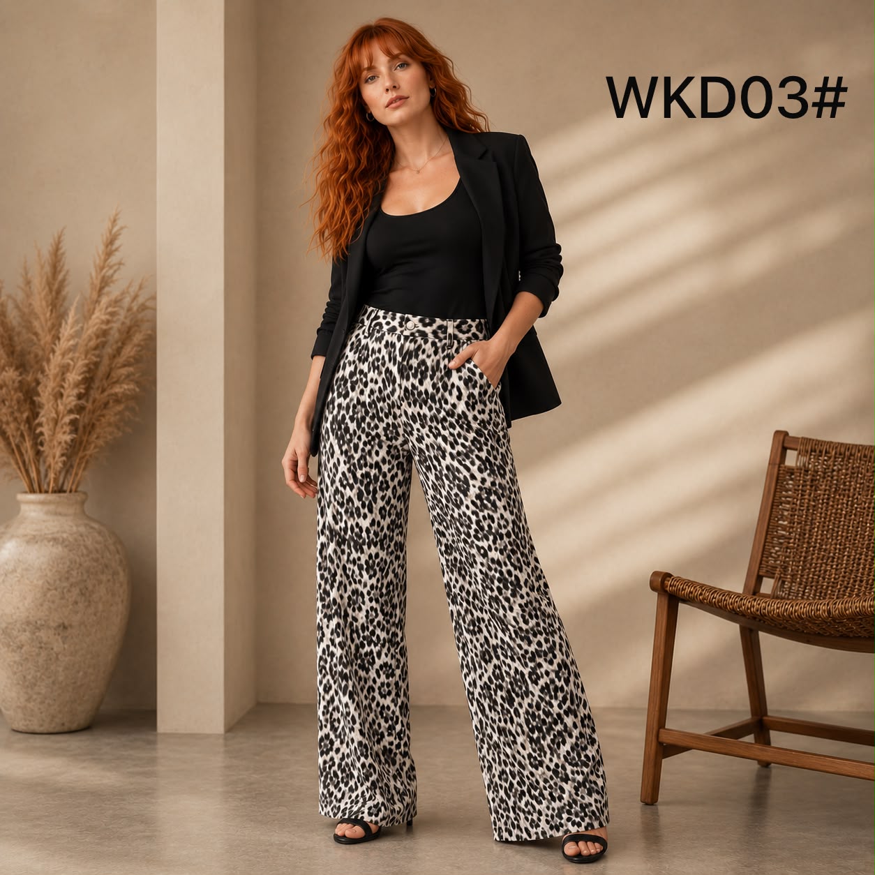 PANTALON ESTAMPADO ANIMAL PRINT