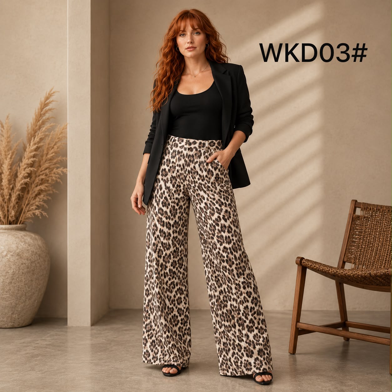 PANTALON ESTAMPADO ANIMAL PRINT
