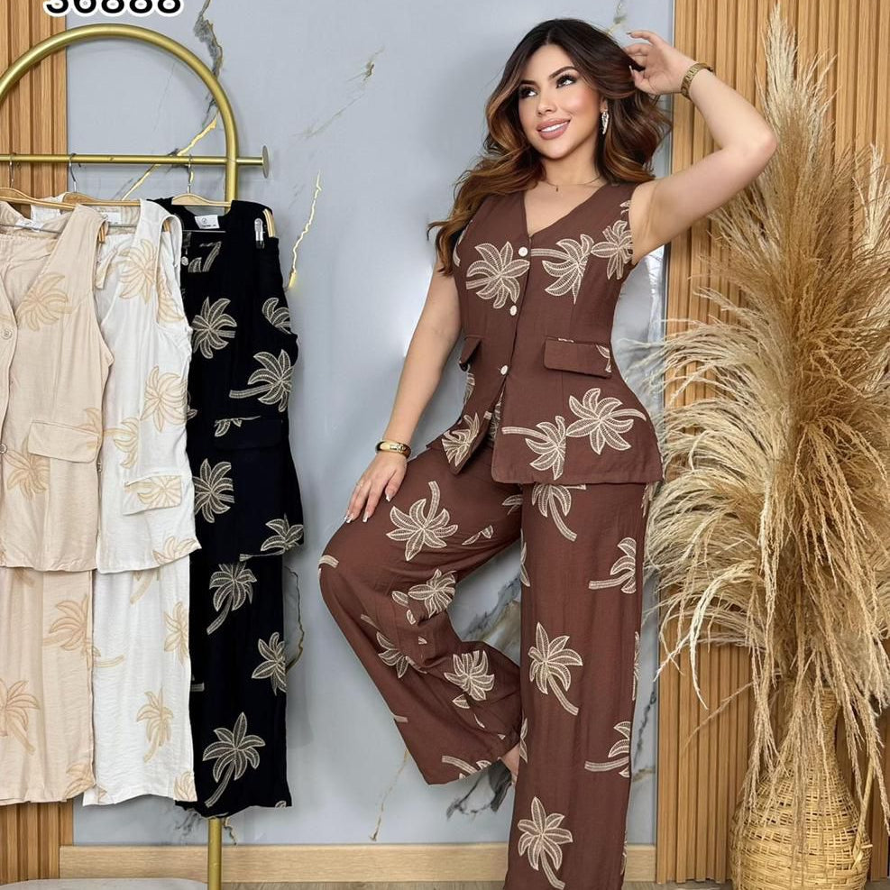 Conjunto con detalles Hilo