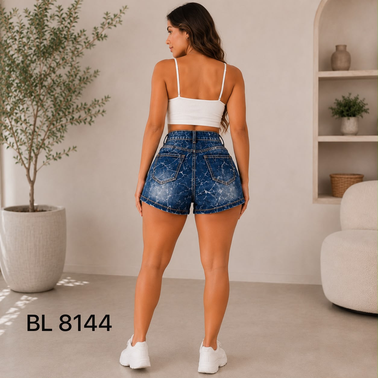 SHORT ESTAMPADO RAYOS