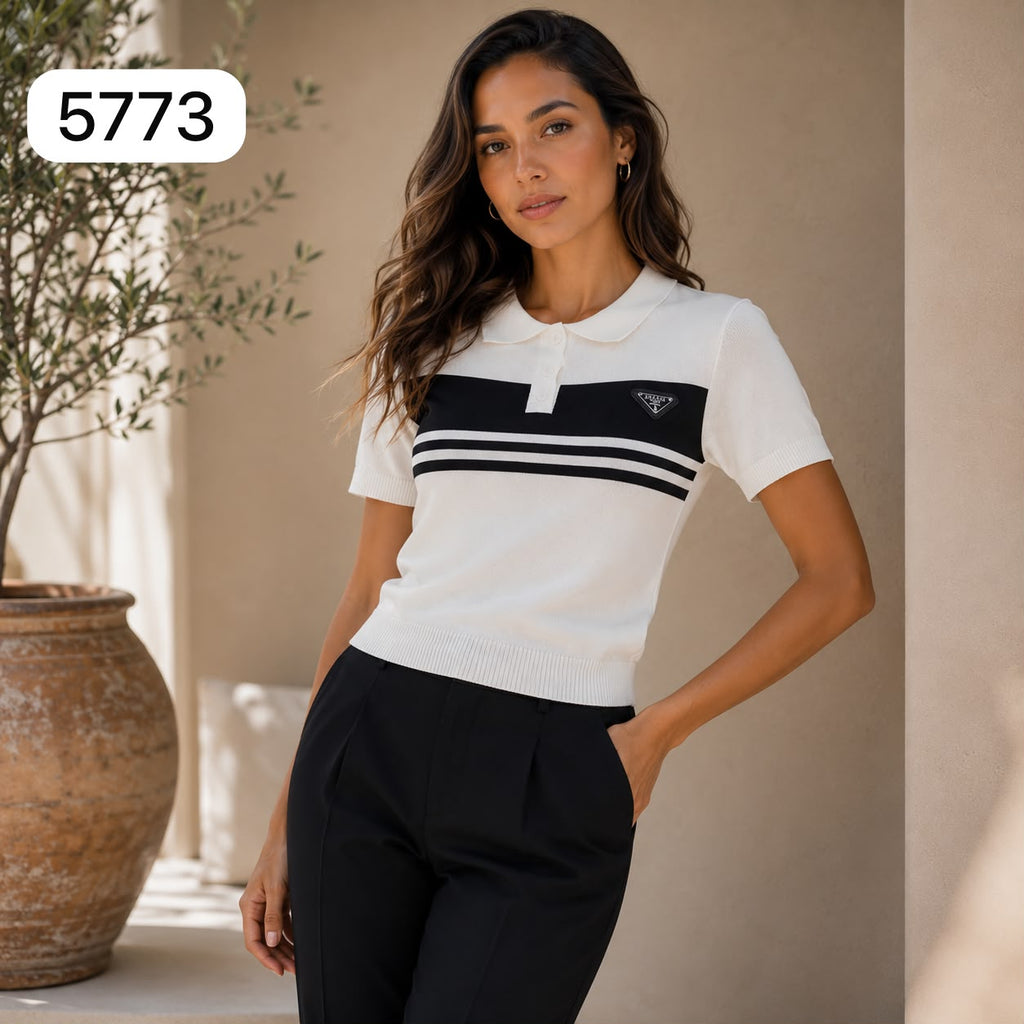 BLUSA PRADA TIPO POLO