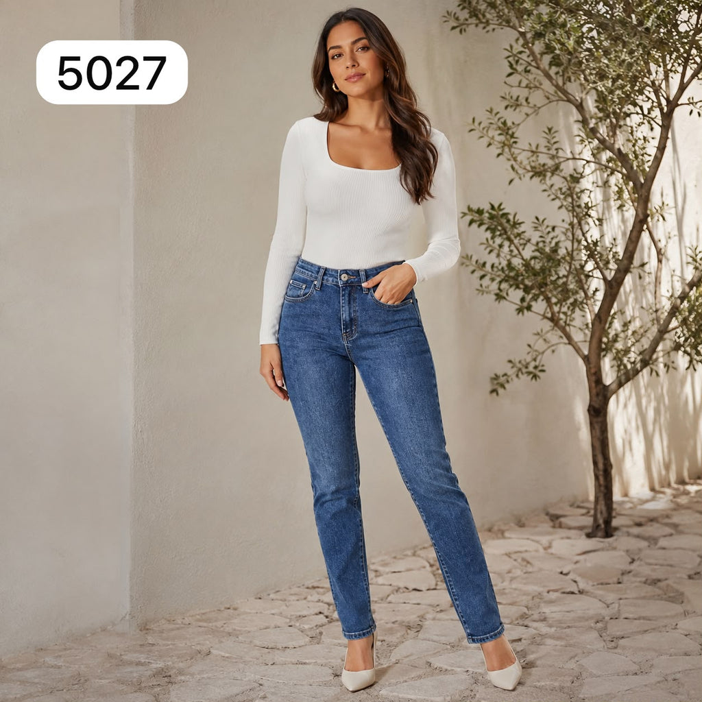 JEAN SKINNY COLOR AZUL DIFUMINADO