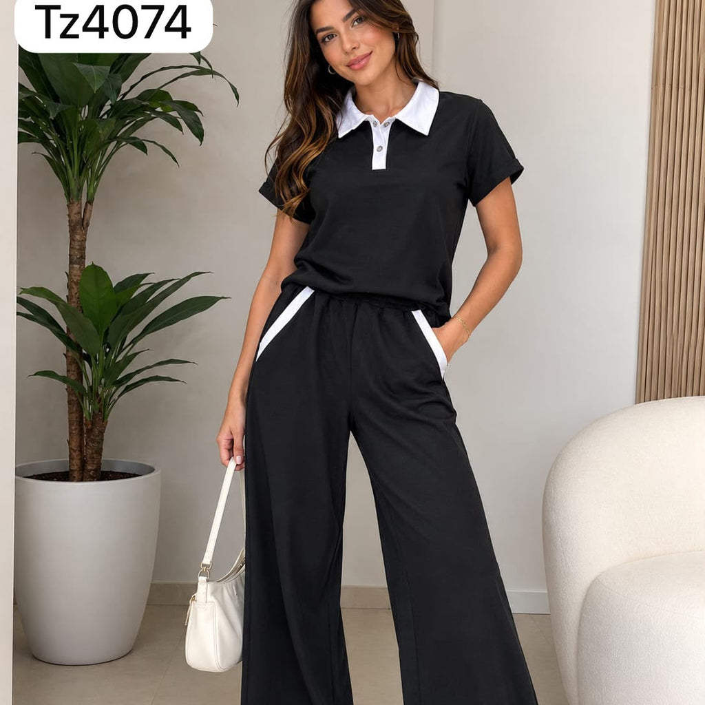 SET CON DISEÑO TIPO POLO