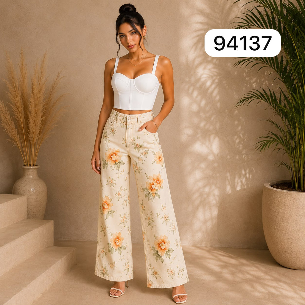 PANTALON DE FLOR