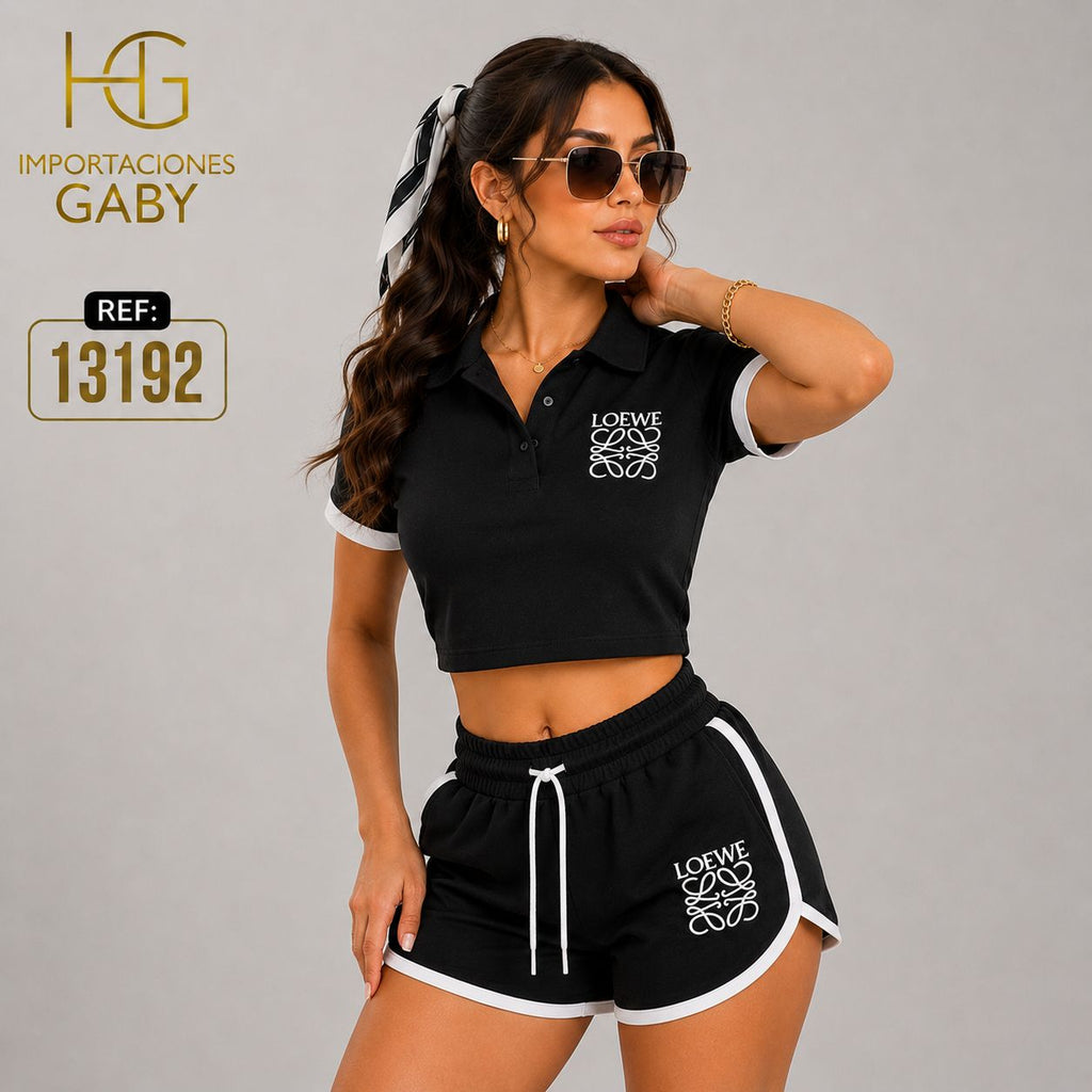 SET DEPORTIVO DE POLO Y SHORT