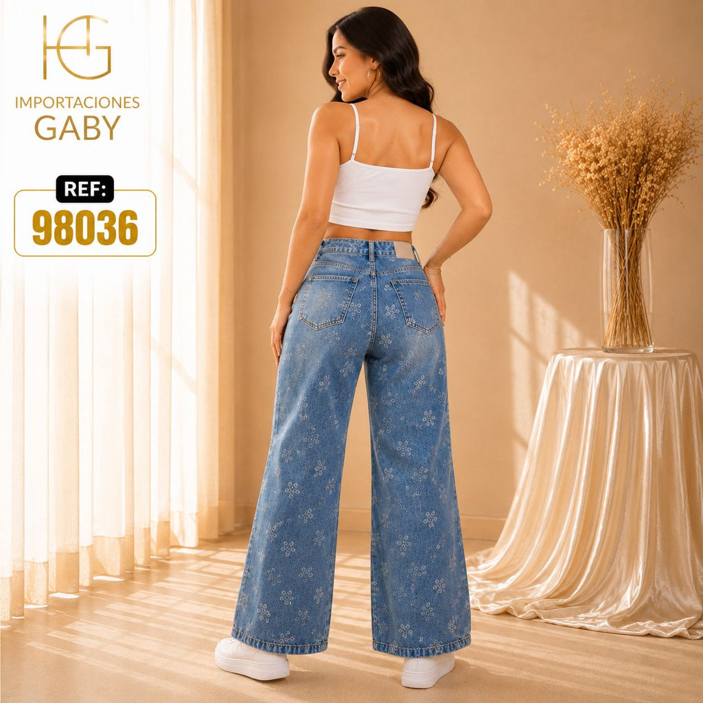 JEAN BAGGY FLORAL