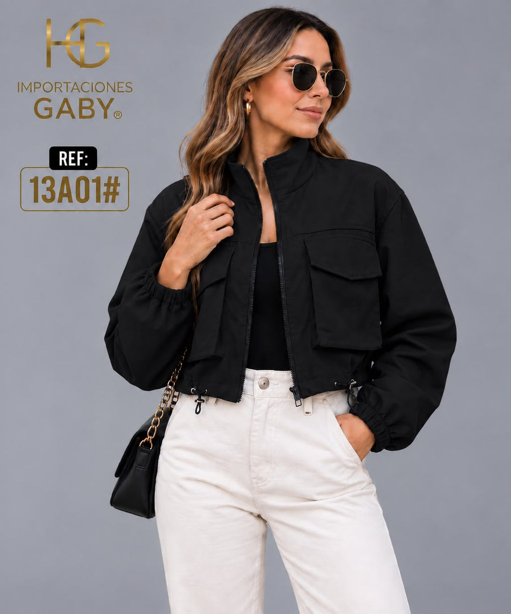 CHAQUETA CORTA -CARGO