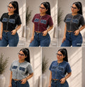 Blusa en detalles de Jean