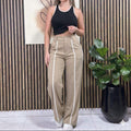 PANTALON DE VESTIR CON LINEA LATERAL