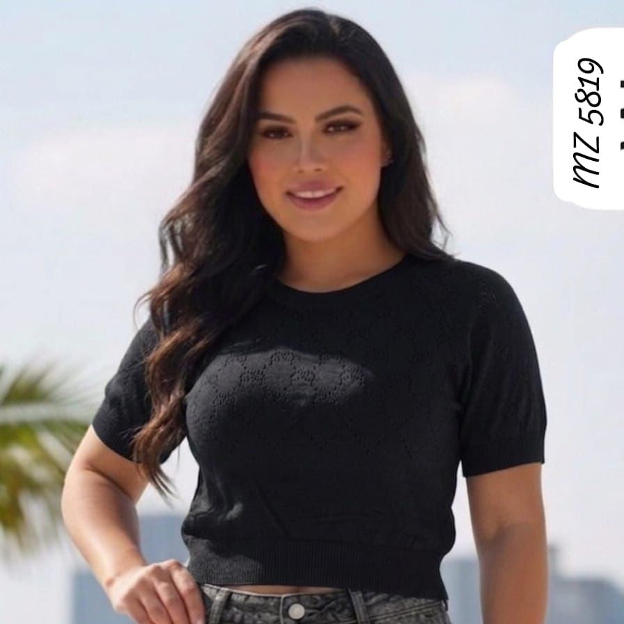 Blusa en hilo insp Gucci