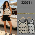 BLUSA EN CROCHET FLORAL