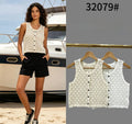 BLUSA EN CROCHET CON BOTONES MAREA